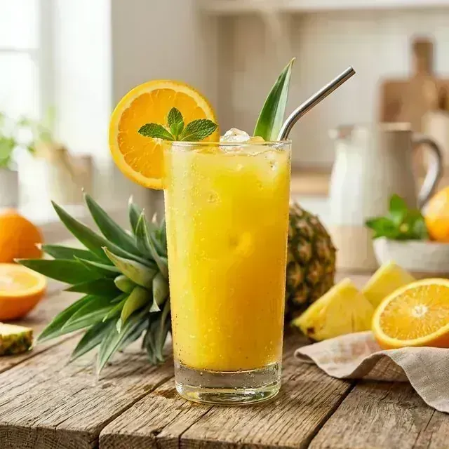 Suco de Abacaxi com Laranja: A Combinação Áurea