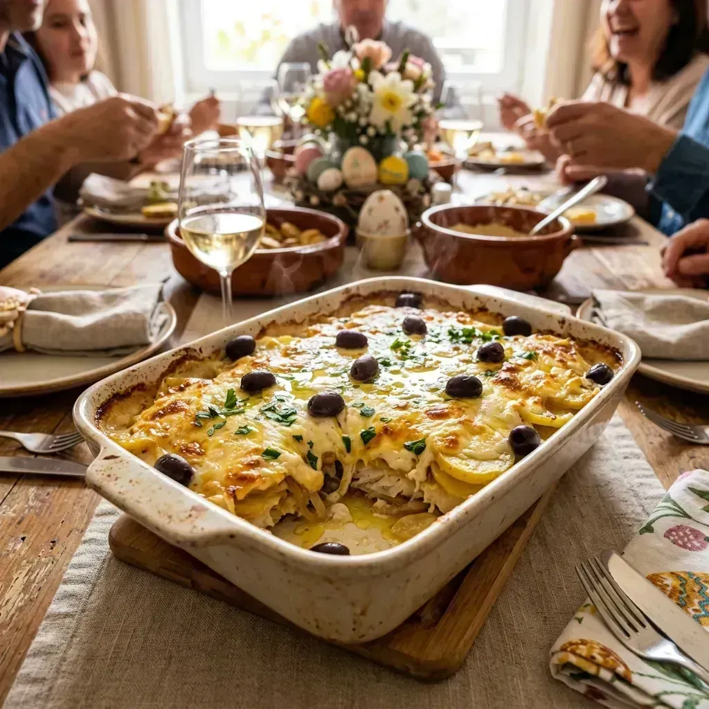 Bacalhau Cremoso de Forno: A Receita que Encanta Toda a FamĂlia