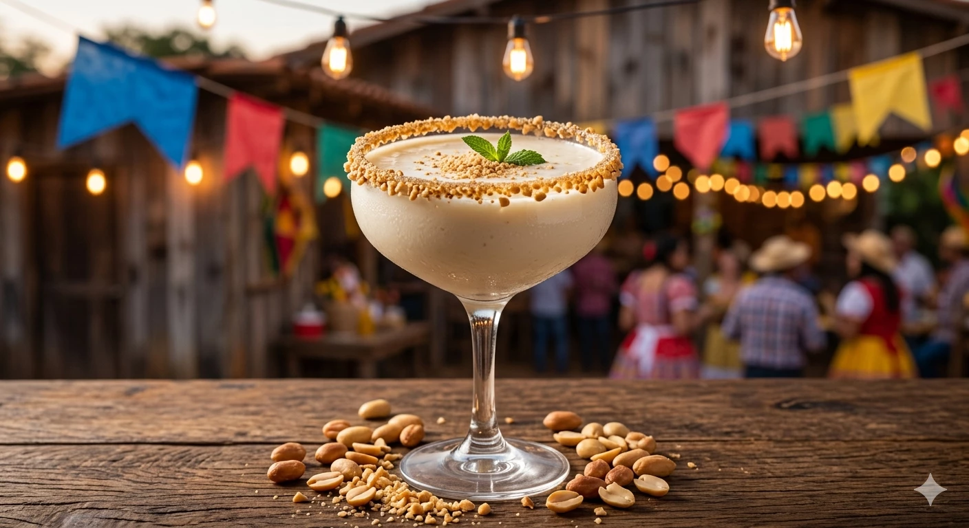 Batida de Amendoim Alcoólica: Cremosa e Potente