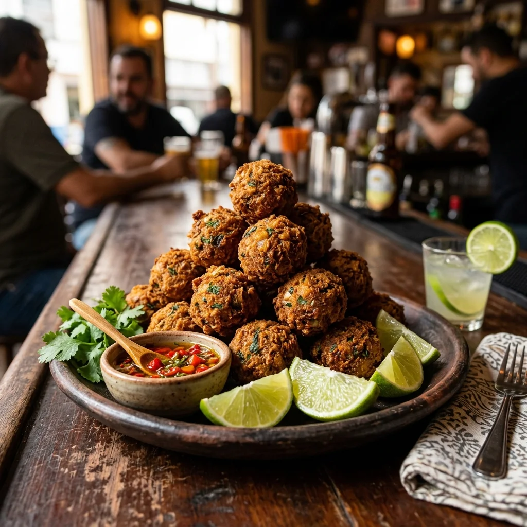 Bolinhos de Carne Fritos Tradicionais