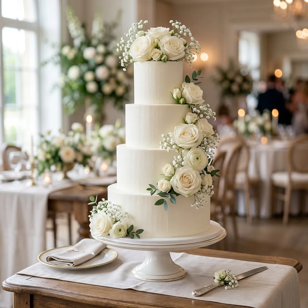 Bolo de Casamento Simples do Mestre