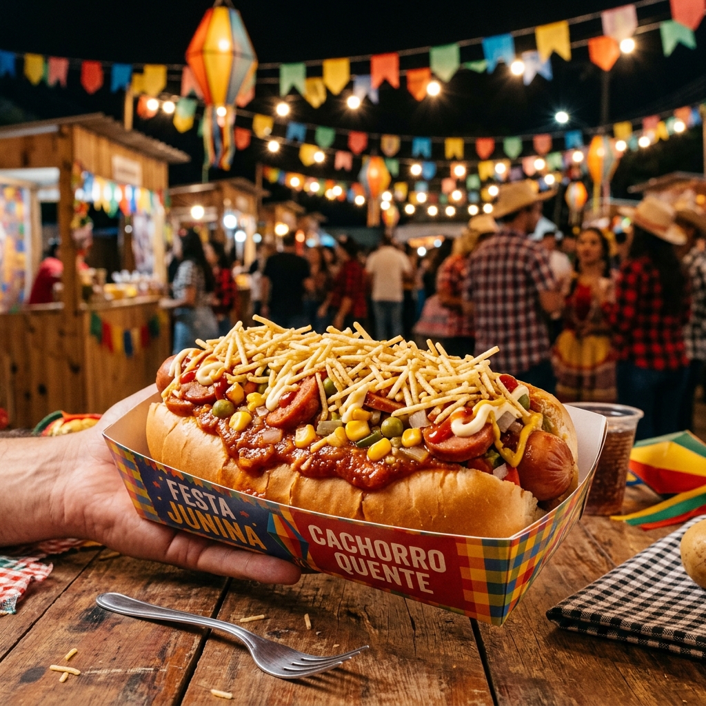 Como Fazer Molho de Salsicha para Festa Junina: Cachorro Quente do Livro de Receitas