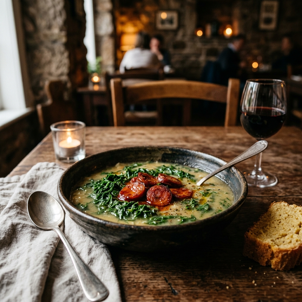 Caldo Verde Tradicional: A Sopa que Abraça o Coração