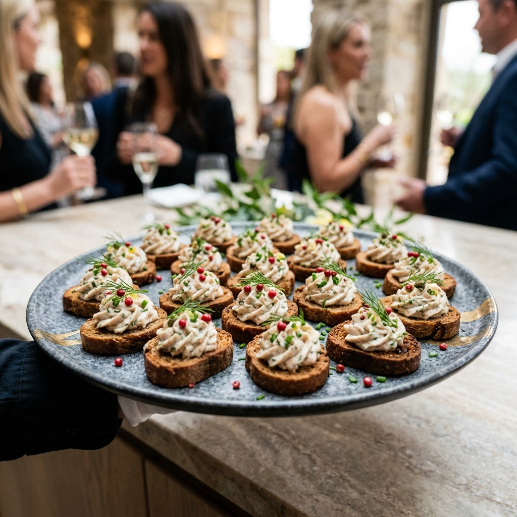Canapé de Atum Fino do Livro de Receitas