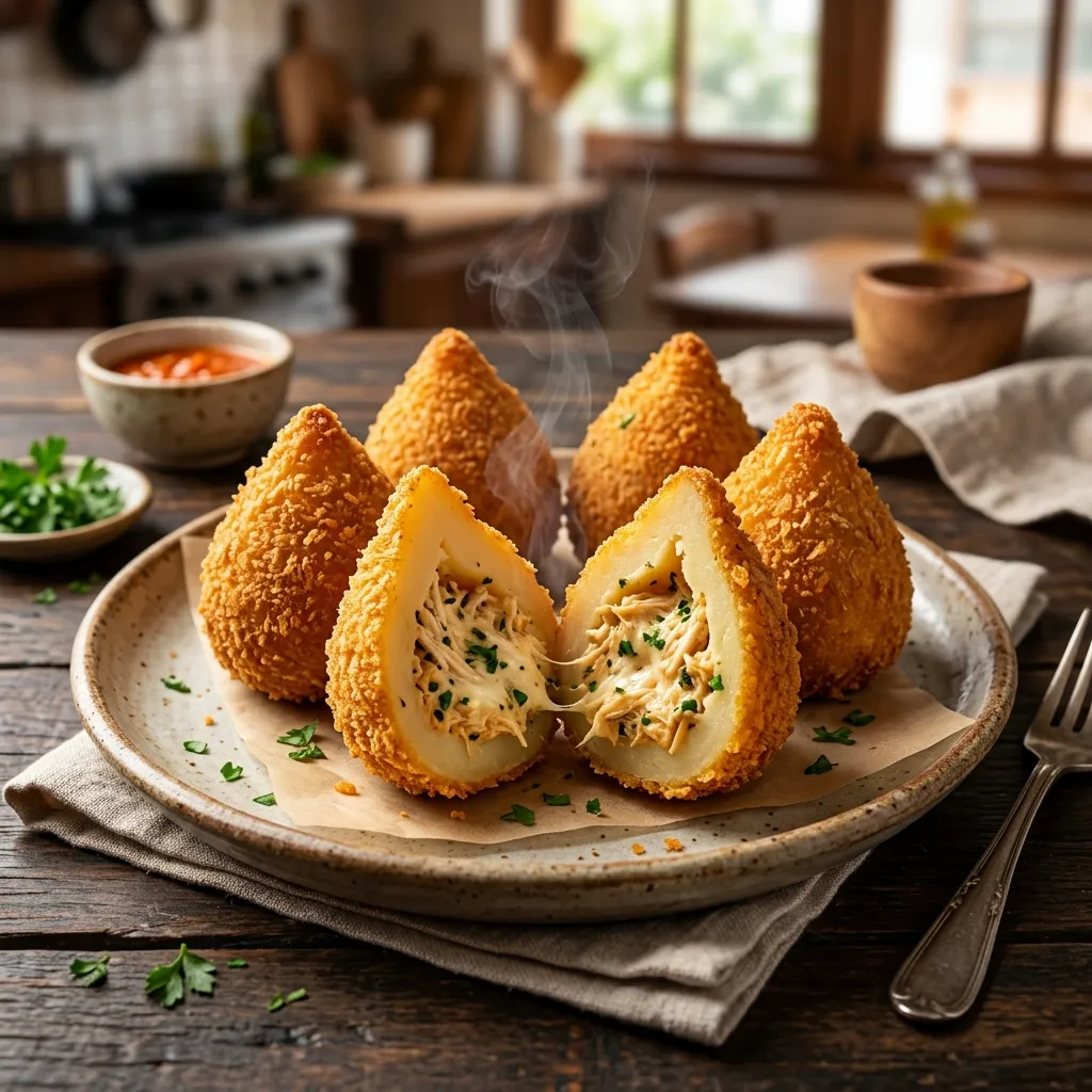 Como Fazer Frango de Coxinha