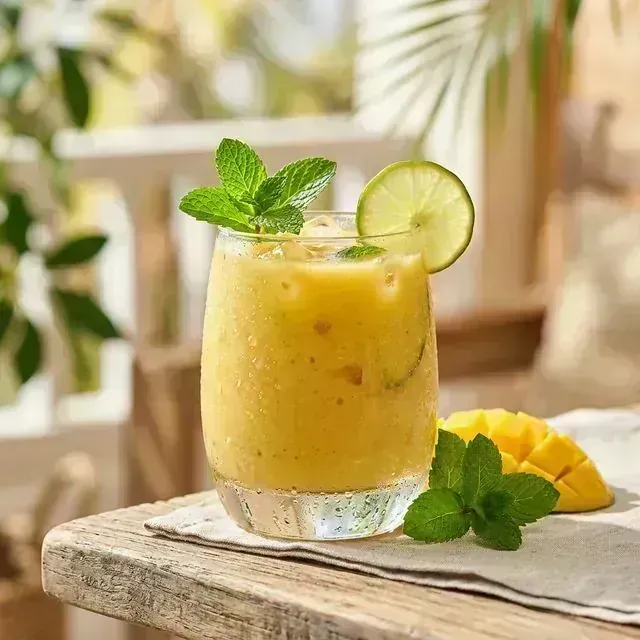 Detox Tropical: Manga e Gengibre