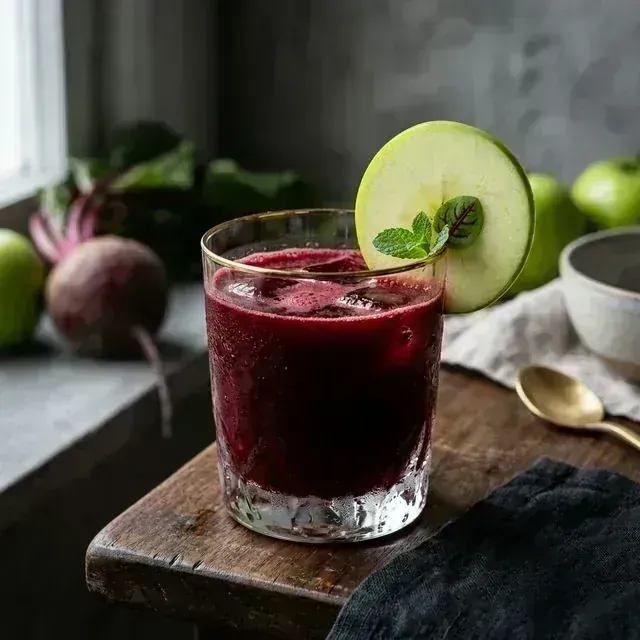 Faxina no Fígado (Suco de Maçã e Beterraba)