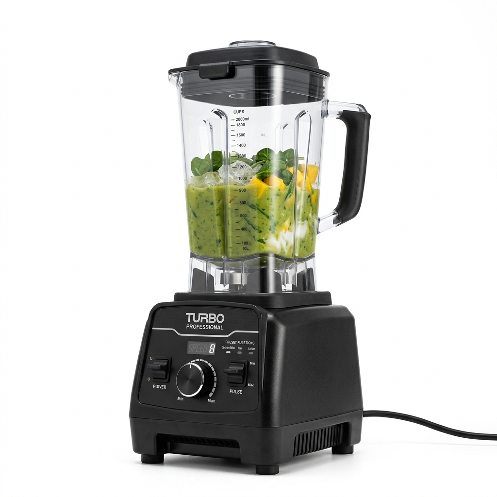 Liquidificador Potente com Lâminas Inox