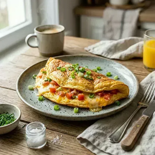 Omelete na Air Fryer: Café da Manhã Råpido