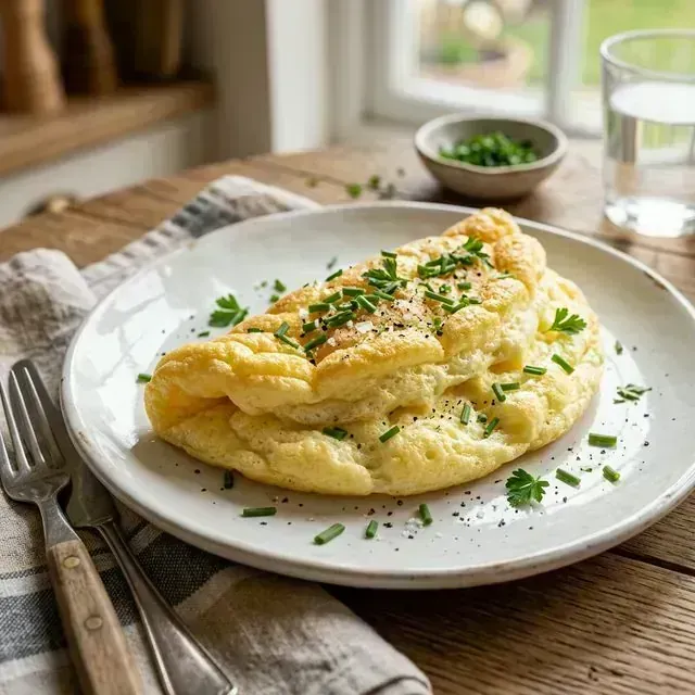 Omelete Gourmet Fofinho: O Segredo da Nuvem
