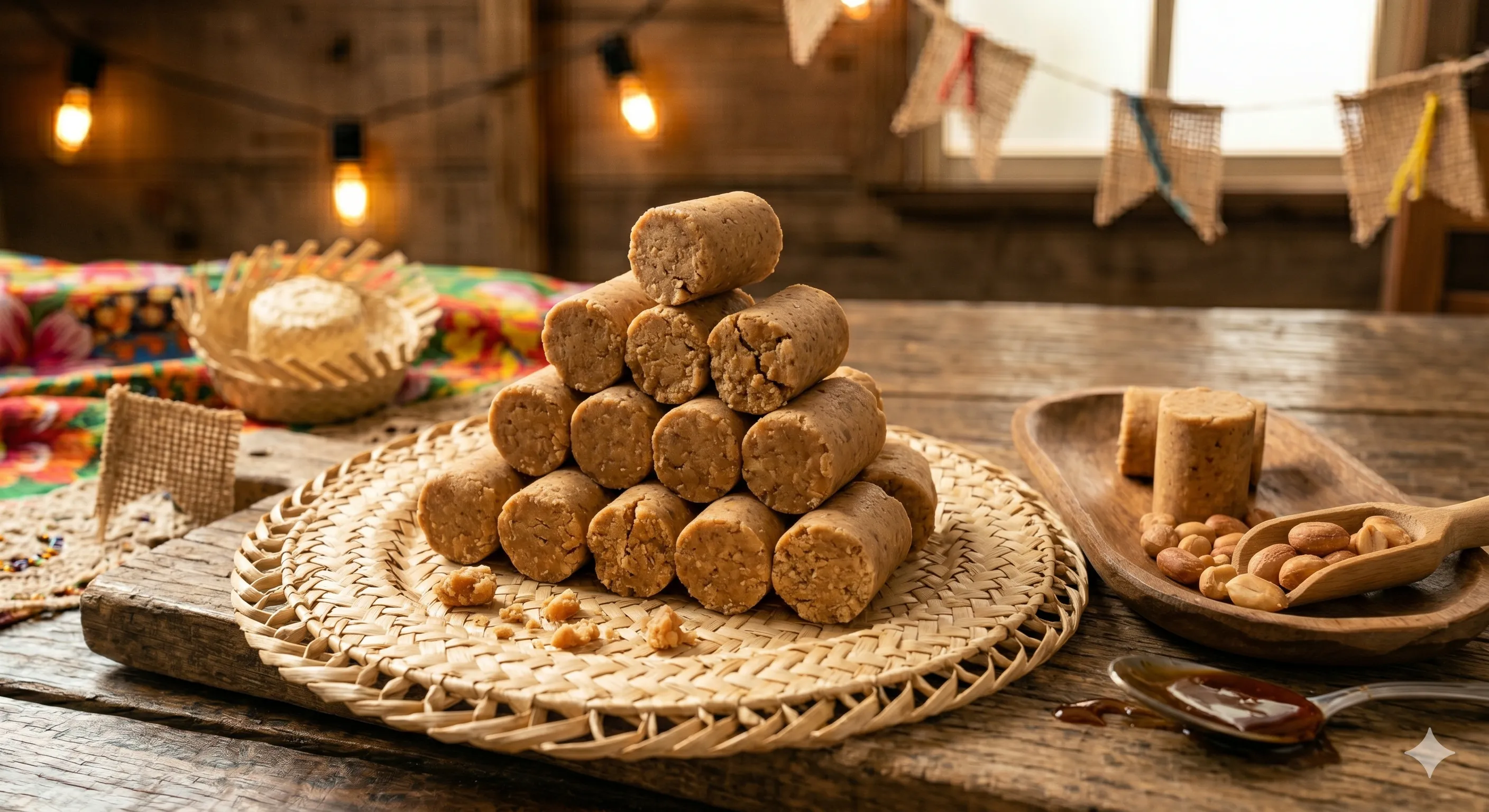 Paçoca Caseira do Livro de Receitas