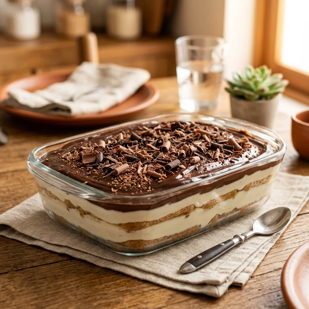 Pavê de Chocolate: A Receita Clássica que Nunca Sobra na Travessa