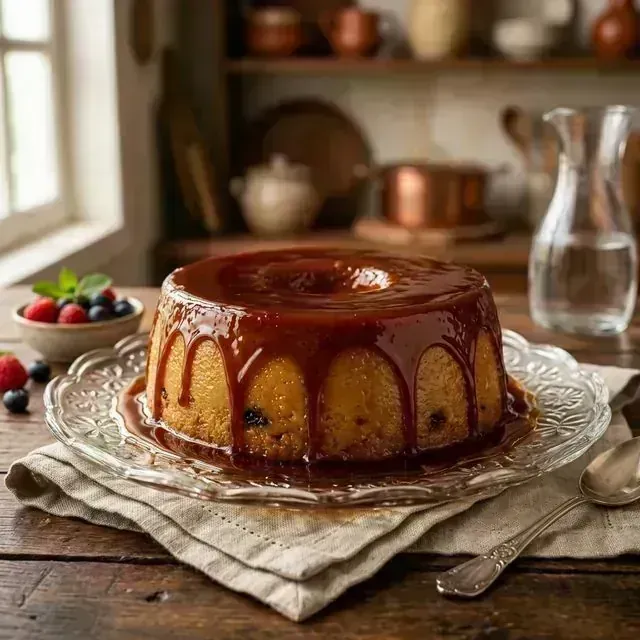 Pudim de Pão Velho Cremoso: A Sobremesa do Mestre