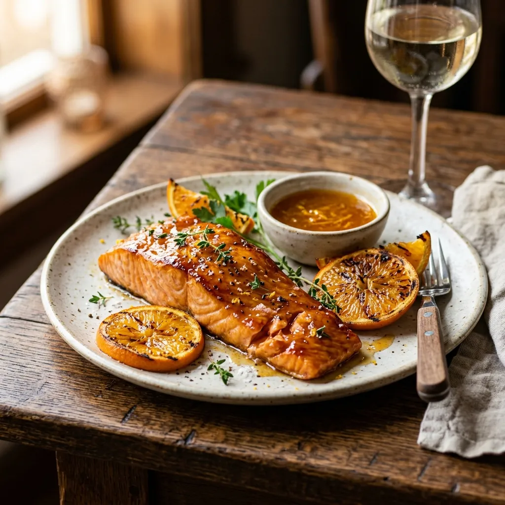 Salmão ao Molho de Laranja: Receita Cétrica e Sofisticada