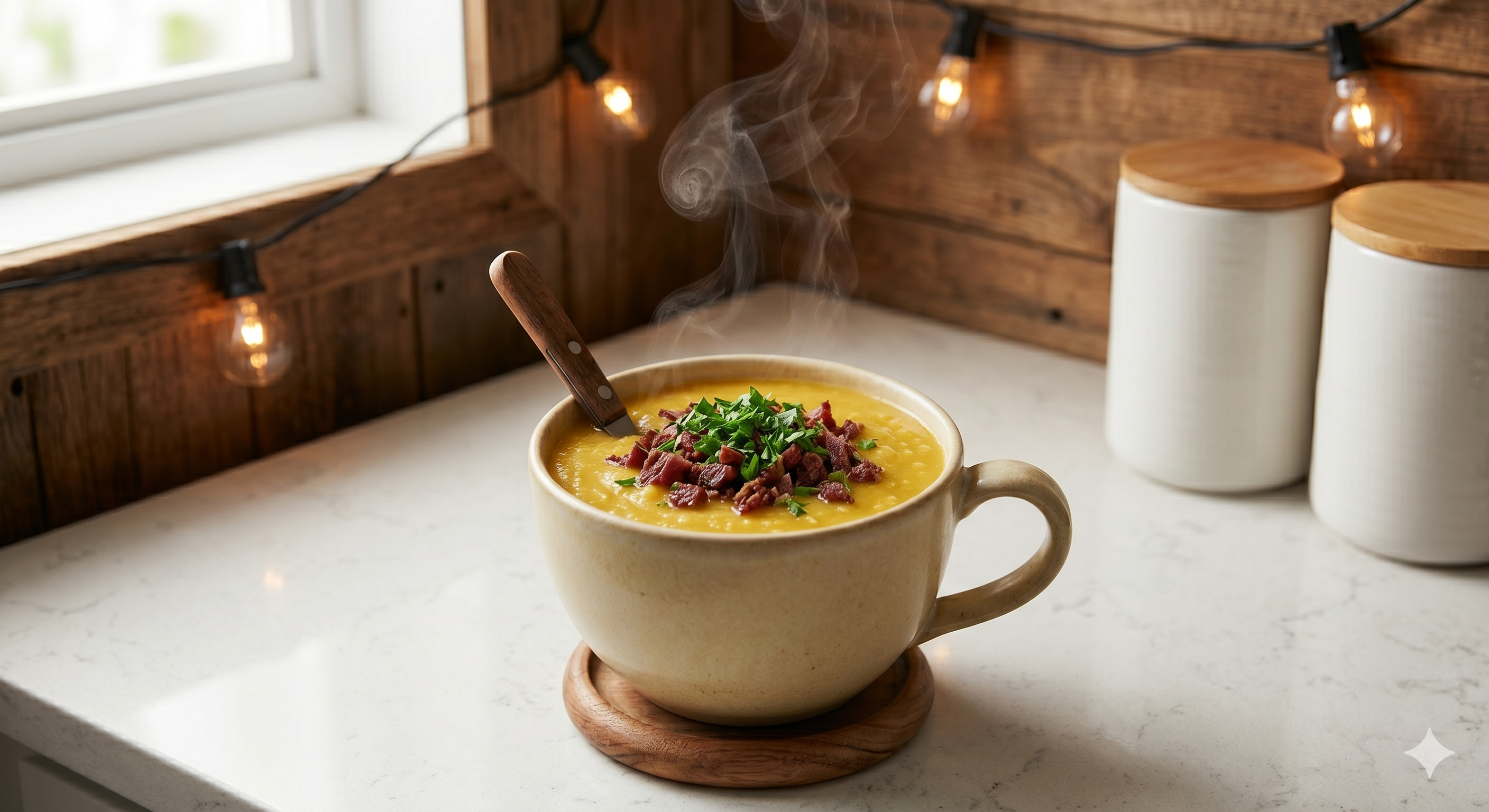 Sopa de Mandioquinha com Carne de Sol: Receita Cremosa e Forte