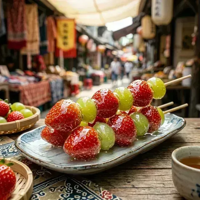 Tanghulu: Frutas de Vidro