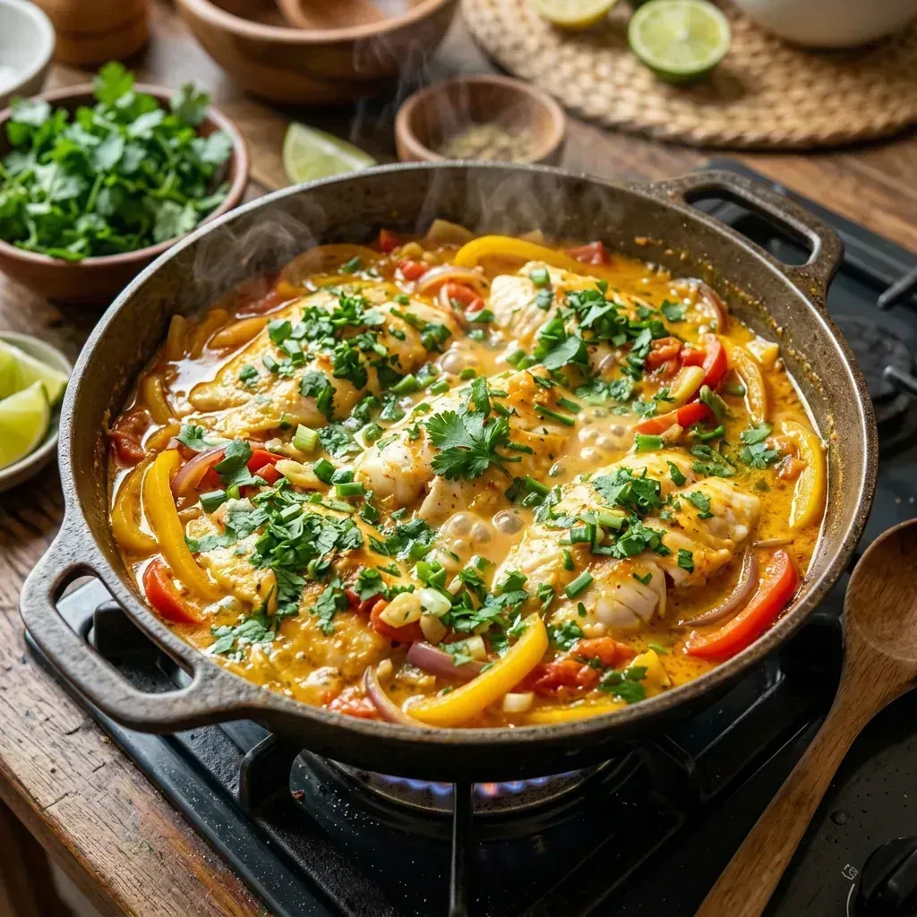 TilĂĄpia Amoquecada: A Moqueca PrĂĄtica de uma Panela SĂł